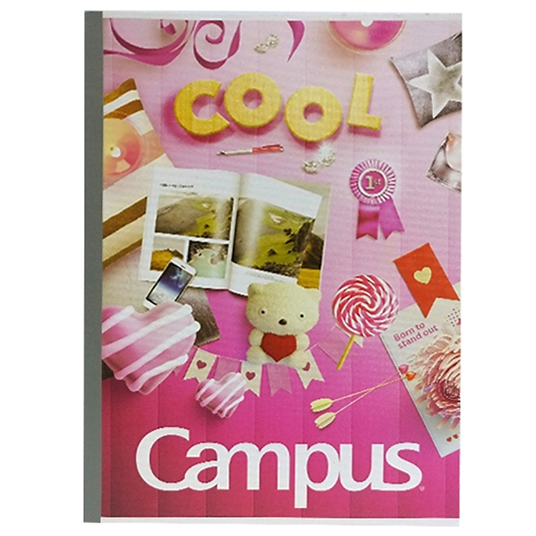 Vở Kẻ Ngang 200 Trang B5 - Campus NB-BGIF200 - Mẫu 1