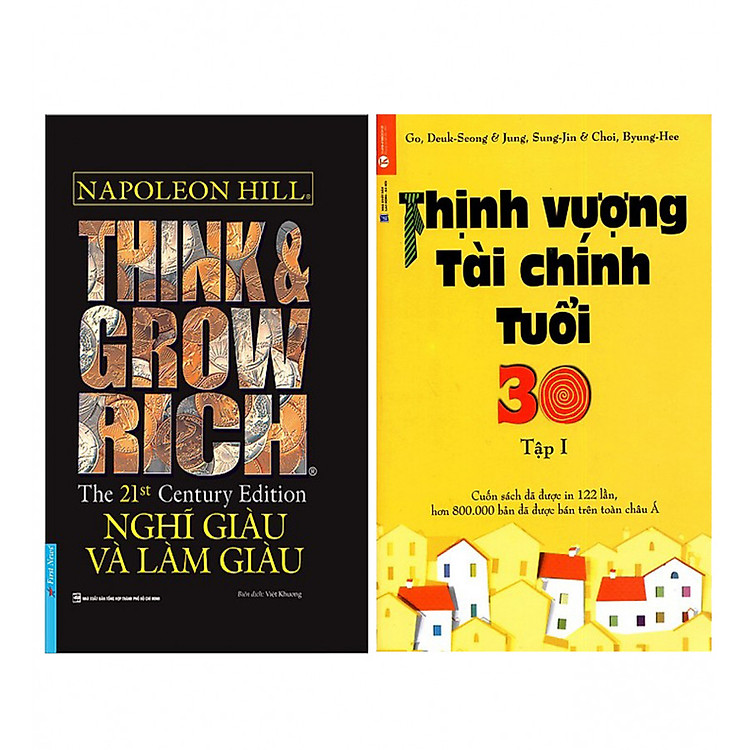 Combo Think & Grow Rich - Nghĩ Giàu Và Làm Giàu + Thịnh Vượng Tài Chính Tuổi 30