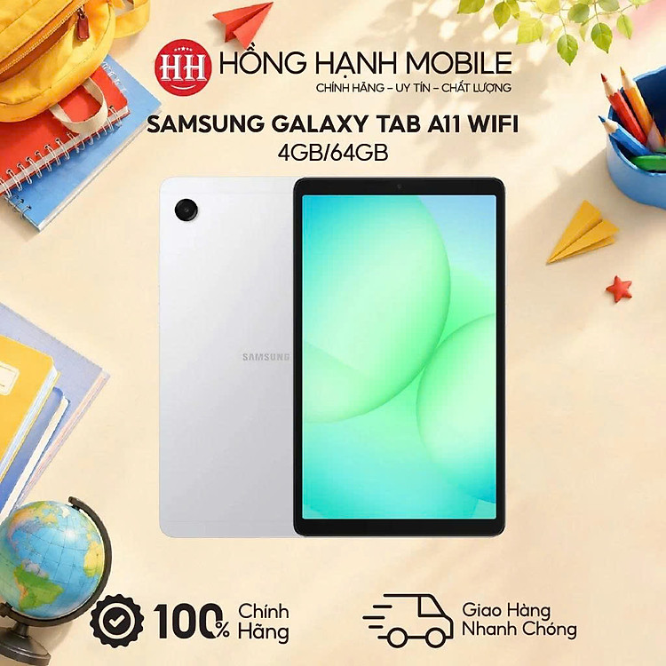 Máy Tính Bảng Samsung Galaxy Tab A11 Wifi 4GB/64GB - Hàng Chính Hãng