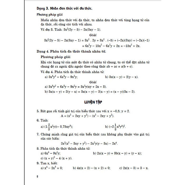 Bài Tập Em Học Toán Lớp 8 - Tập 2 - Ảnh 5