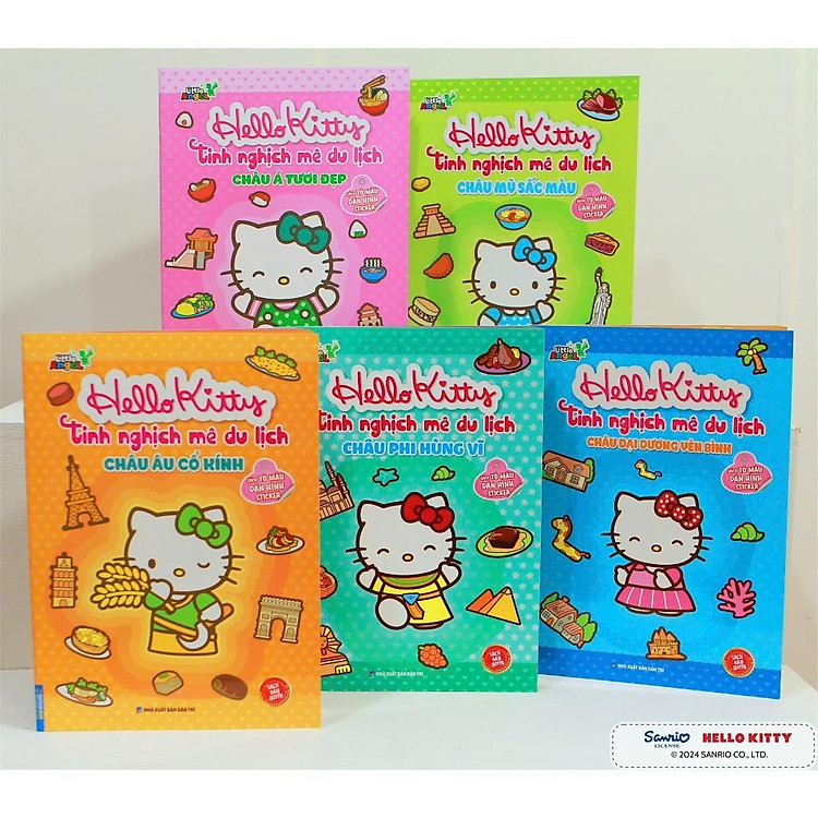 Hello Kitty Tinh Nghịch Mê Du Lịch