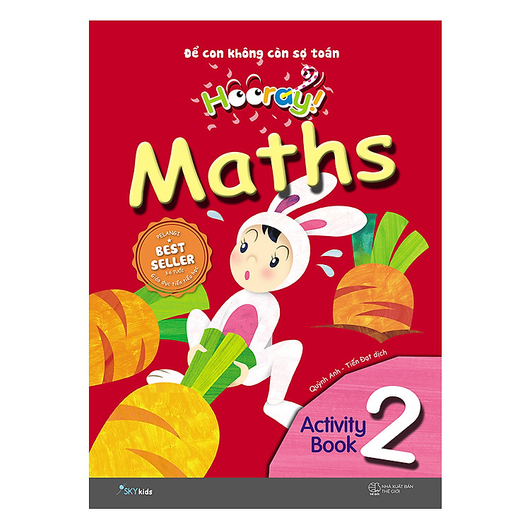 Sách Hooray Math – Để Con Không Còn Sợ Toán (Activity Book 2)