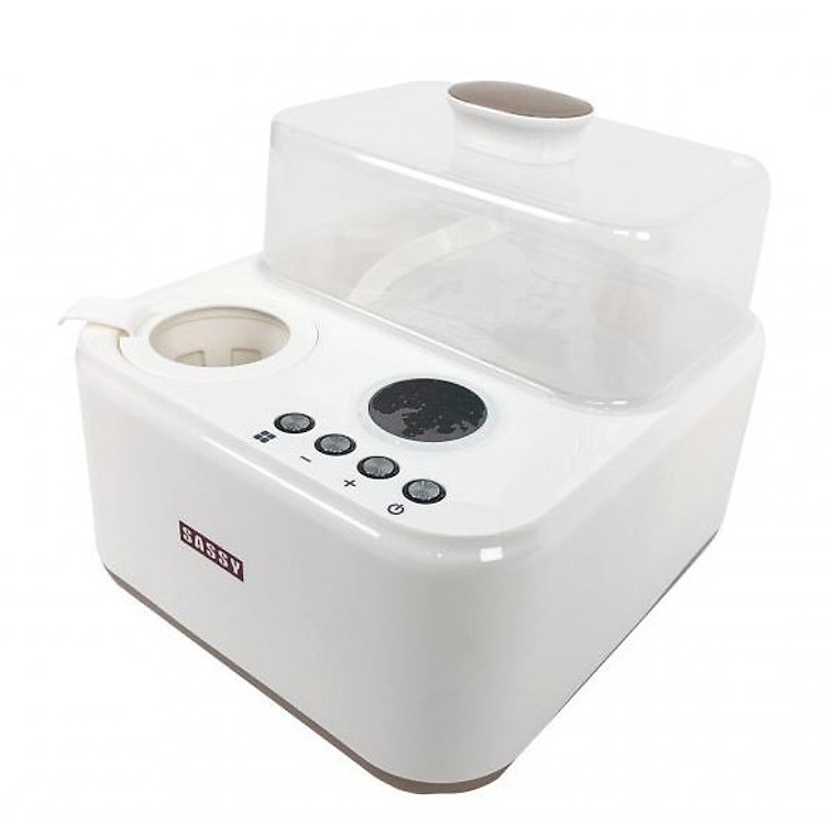 Máy hâm sữa & tiệt trùng bình sữa đa năng cao cấp 2 in 1 Sassy CHÍNH HÃNG