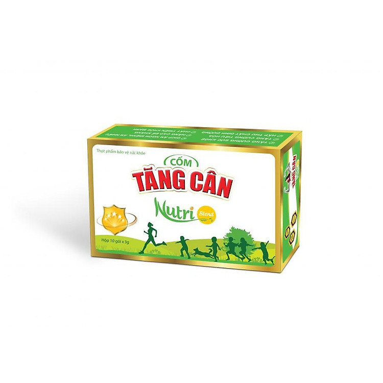 CỐM TĂNG CÂN NUTRIBLEND_Hộp 10 gói