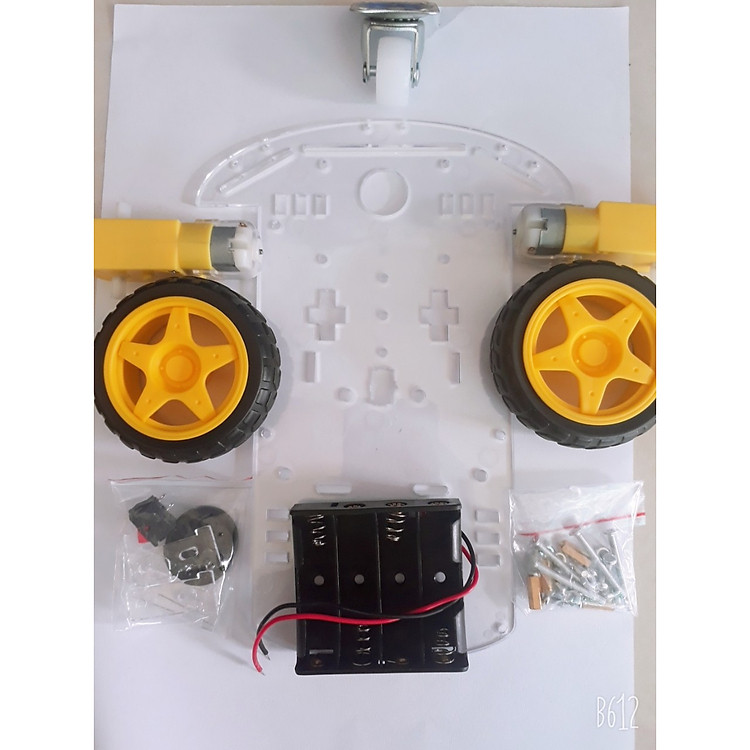 Khung xe robot 2WD 3 bánh