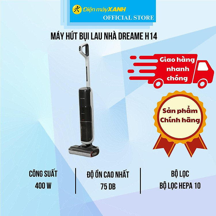 Máy hút bụi lau nhà Dreame H14 - Hàng Chính Hãng