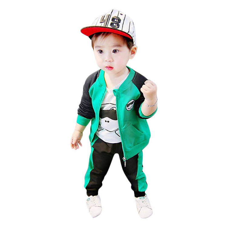 Bộ Quần Áo Mẫu Ngộ Nghĩnh Cho Bé - Chất Da Cá