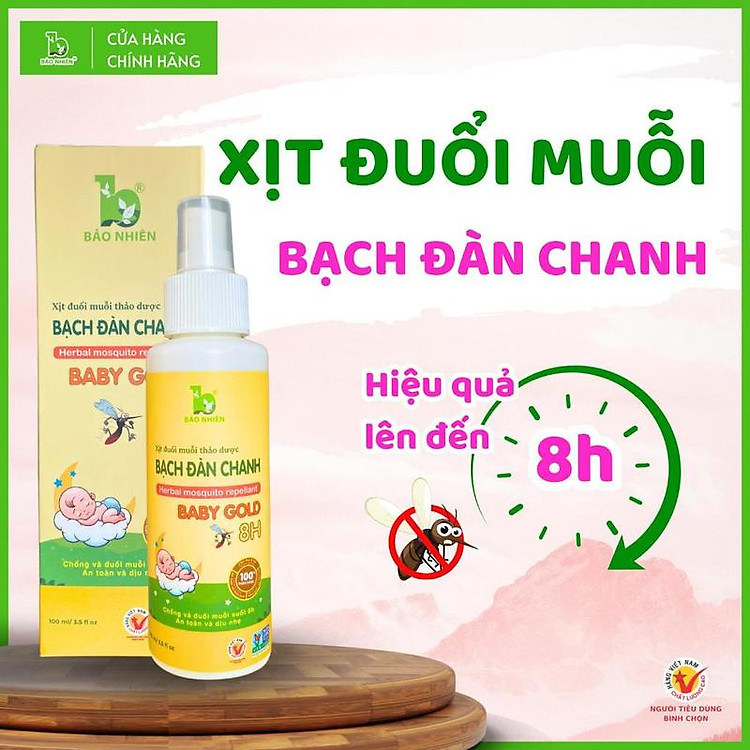 Chai xịt đuổi muỗi Bảo Nhiên 100ml Chính hãng Giá tốt - Hình ảnh 5