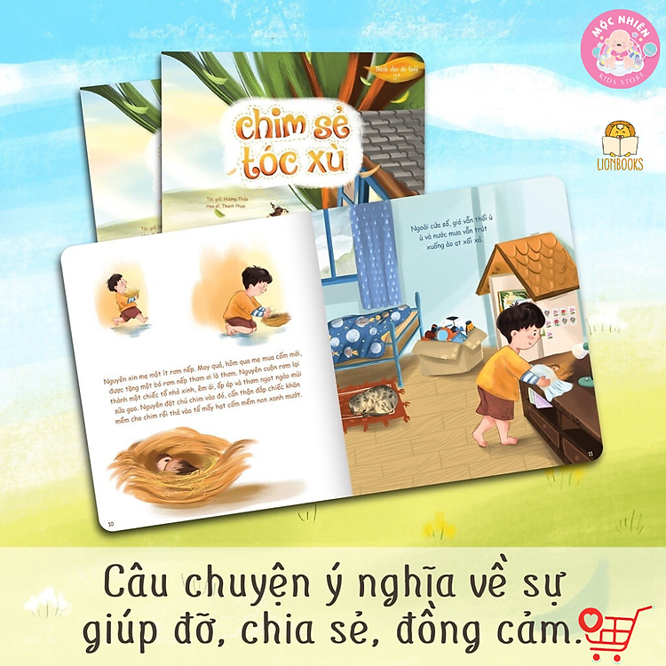 Truyện Kể Cho Bé Trước Giờ Đi Ngủ - Cuốn Chim Sẻ Tóc Xù - Ảnh 4