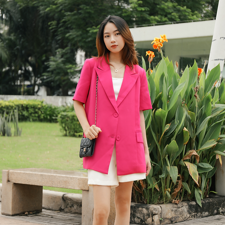 Áo blazer mùa hè Monica trẻ trung cho nữ Miều Est.2013