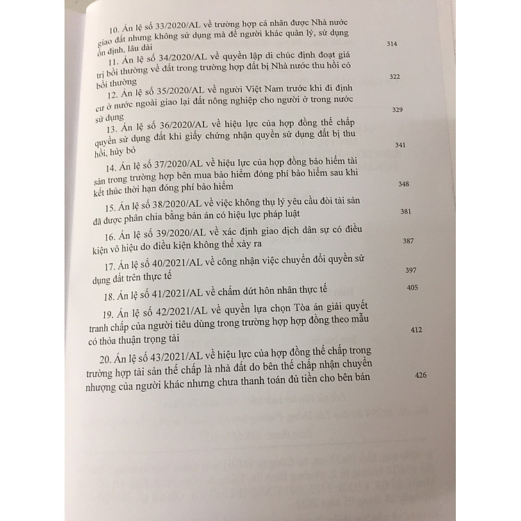 Giải đáp vướng mắc trong xét xử về Dân sự, Hình sự, Tố tụng Dân sự Hành chính, Kinh doanh Thương mại của Tòa án nhân dân tối cao 2016 - 2021 - Ảnh 6