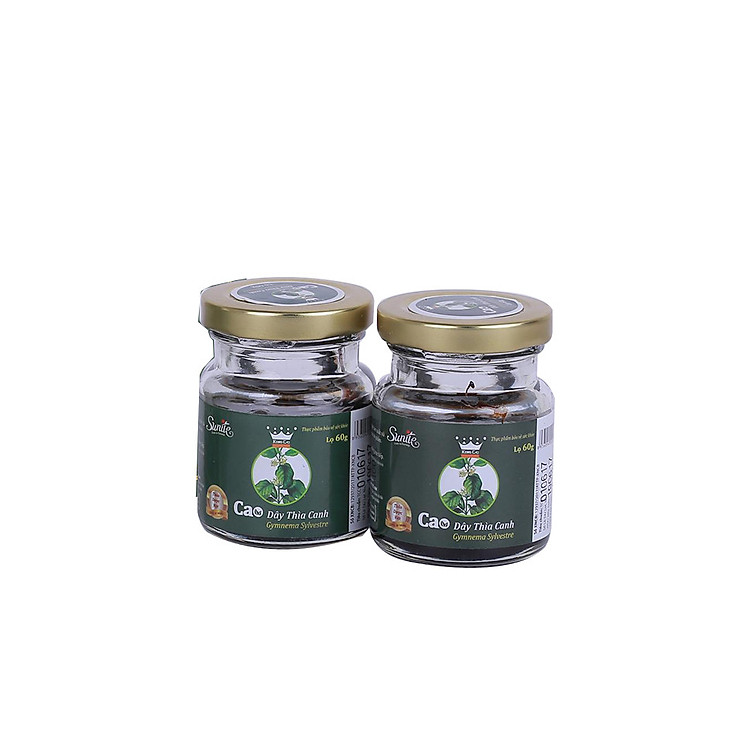 Hai lọ Cao dây thìa canh