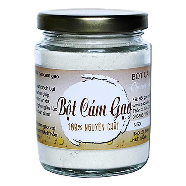 Bột Cám Gạo Nguyên Chất ( hũ 100gr)
