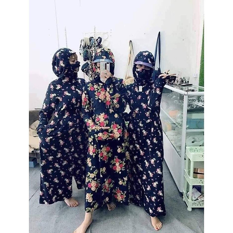 Áo chống nắng lanh toàn thân