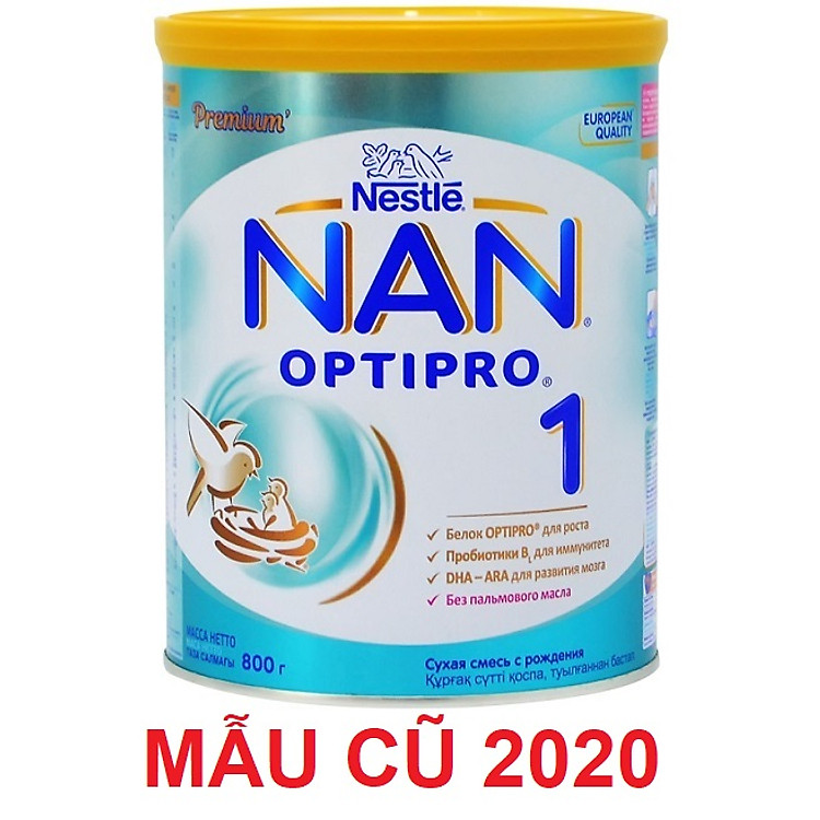 Sữa Bột Nestlé NAN Nga Optipro 1 (800g) Chất lượng Ưu đãi - Hình ảnh 5