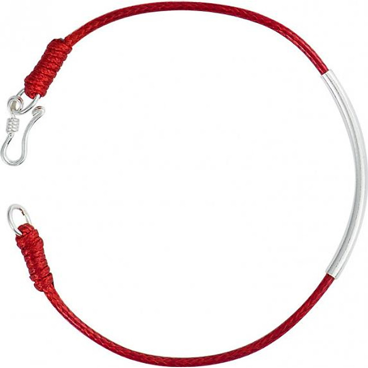 Lắc Tay Bạc Chỉ Đỏ L1556 Freesize Bảo Ngọc Jewelry