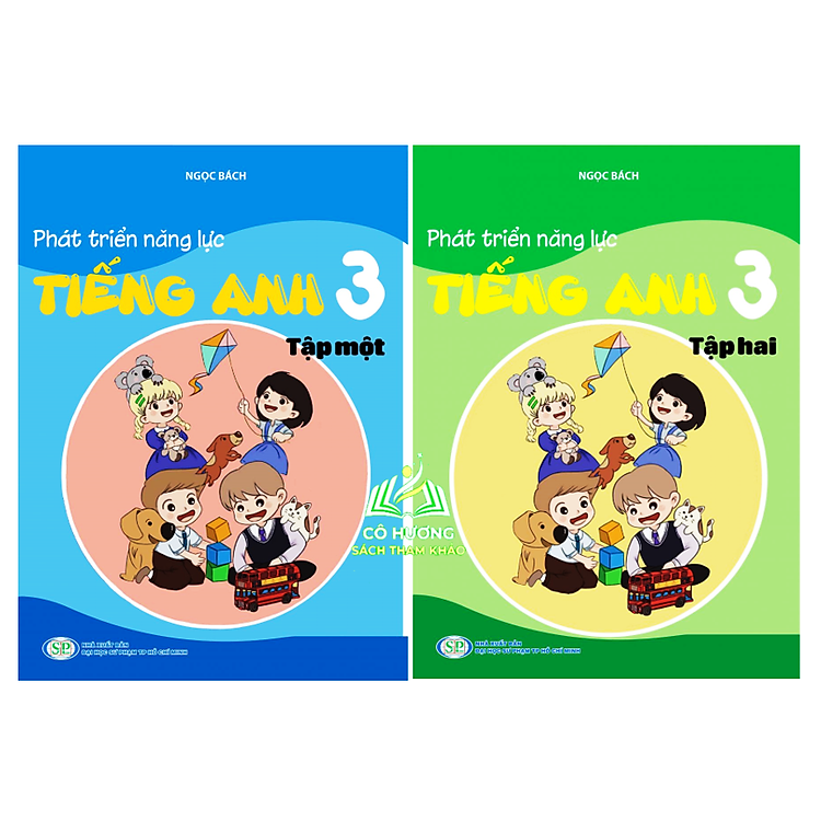 Combo Phát Triển Năng Lực Tiếng Anh 3 – Tập 1 + 2