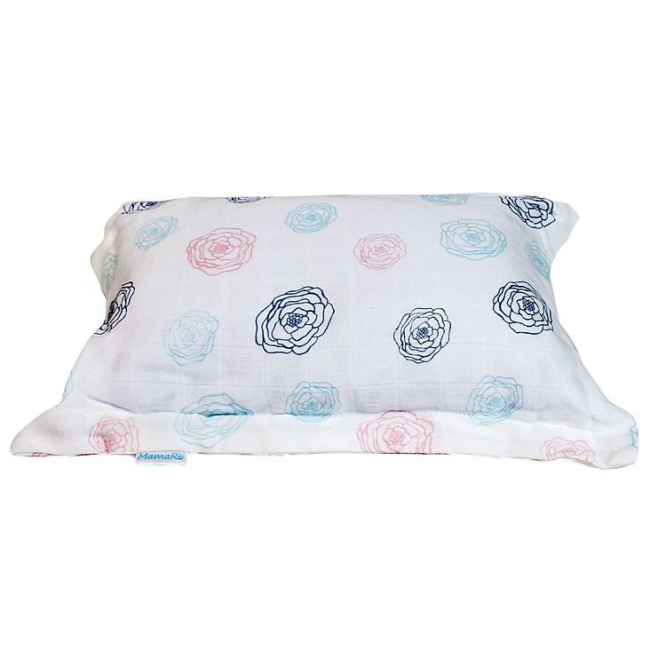 Gối nằm vải sợi tre cho bé Mamaru Chính hãng Ưu đãi - Hình ảnh 4