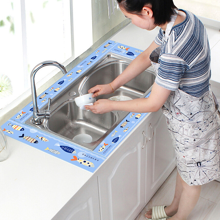 Miếng Dán Bồn Rửa Chén Hu Xiangting Không Thấm Nước 8*140cm