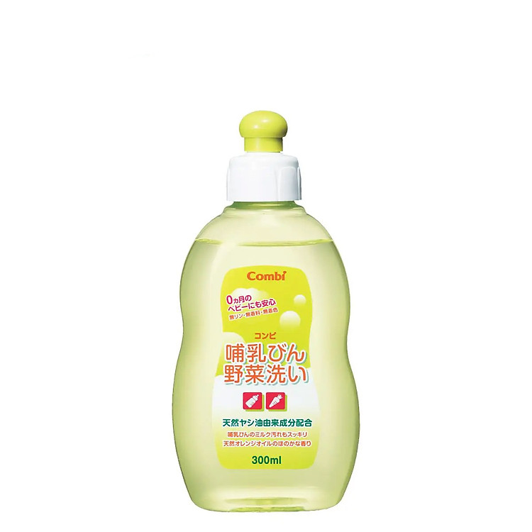 Dung dịch rửa bình sữa Combi 300ml Chính hãng Ưu đãi - Hình ảnh 4