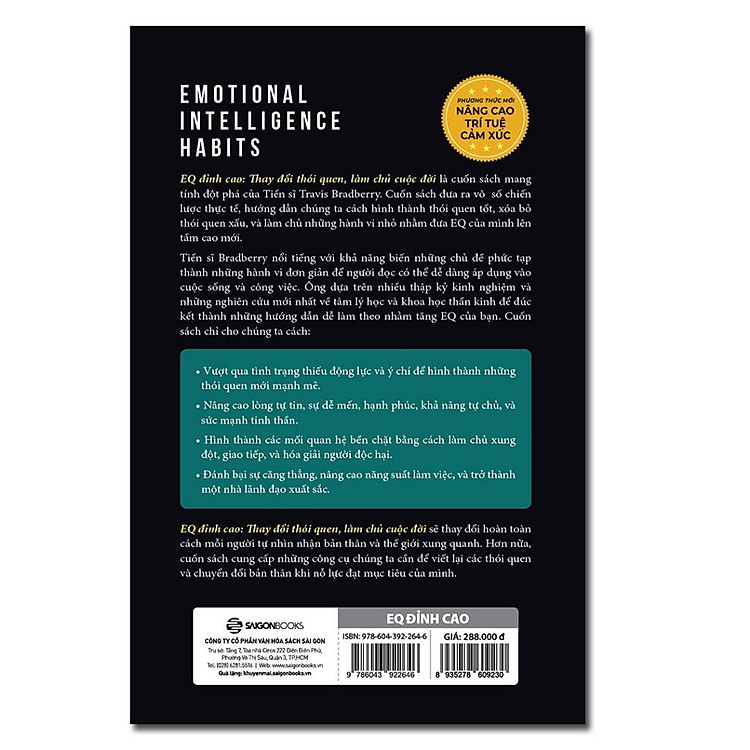 EQ ĐỈNH CAO - Thay Đổi Thói Quen, Làm Chủ Cuộc Đời - Ảnh 3