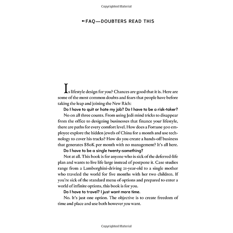 The 4-Hour Work Week: Escape The 9-5, Live Anywhere And Join The New Rich - Ảnh 4