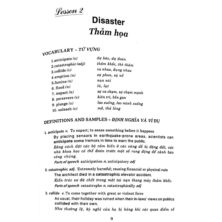 400 Từ Vựng Thiết Yếu Cho Người Thi TOEFL - Ảnh 8