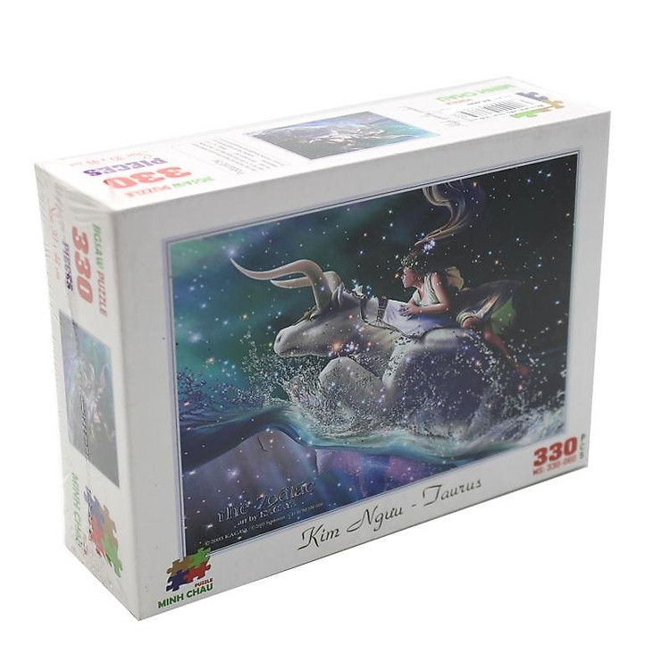 Bộ Xếp Hình Puzzle Minh Châu Kim Ngưu Chính hãng Giá tốt - Hình ảnh 4