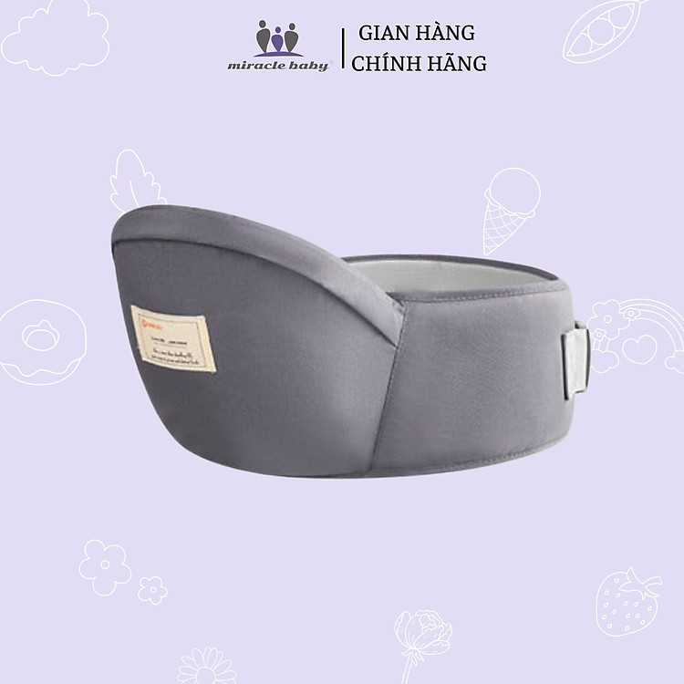 Mua Địu em bé không dây Miracle Baby Chính hãng Giá rẻ - Hình ảnh 5