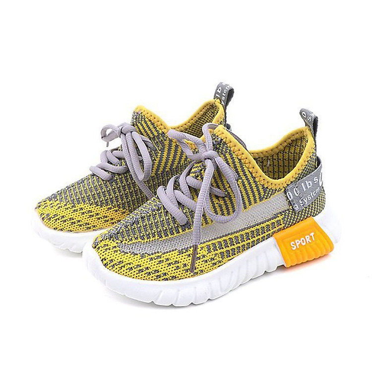 Giày thể thao cho bé trai và bé gái 1 - 12 tuổi kiểu dáng buộc dây năng động GE05