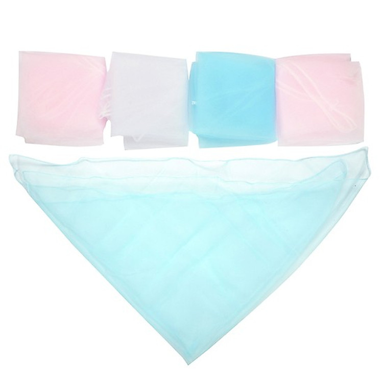 Set 04 Khăn Che Mặt Cho Bé - Giao Màu Ngẫu Nhiên