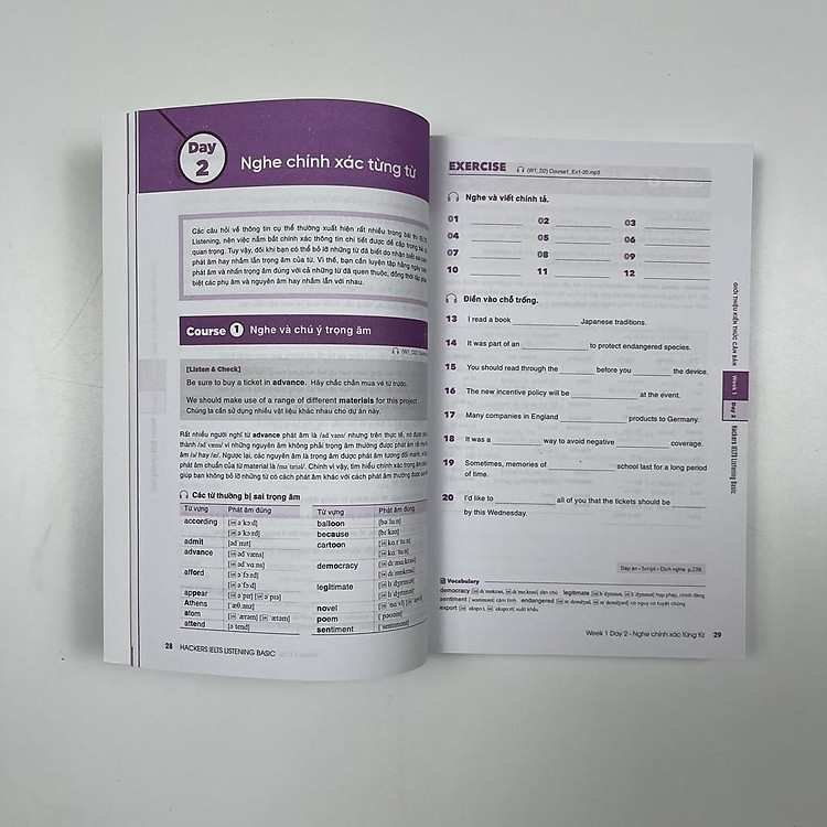Hacker IELTS Basic - Listening - Ảnh 2