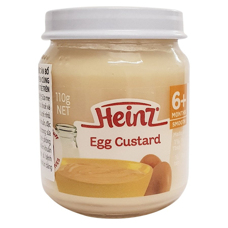 Dinh Dưỡng Đóng Lọ Custard Sữa Trứng Heinz (110g)