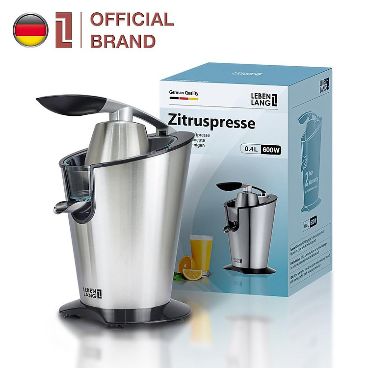 Máy vắt cam LEBENLANG model LBC388 600W-400ml Bảo hành 2 năm