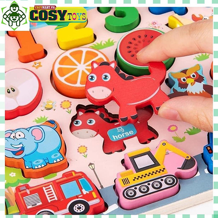 Mua Bộ đồ chơi câu cá gỗ 6 in 1 Chính hãng Giá rẻ - Hình ảnh 5