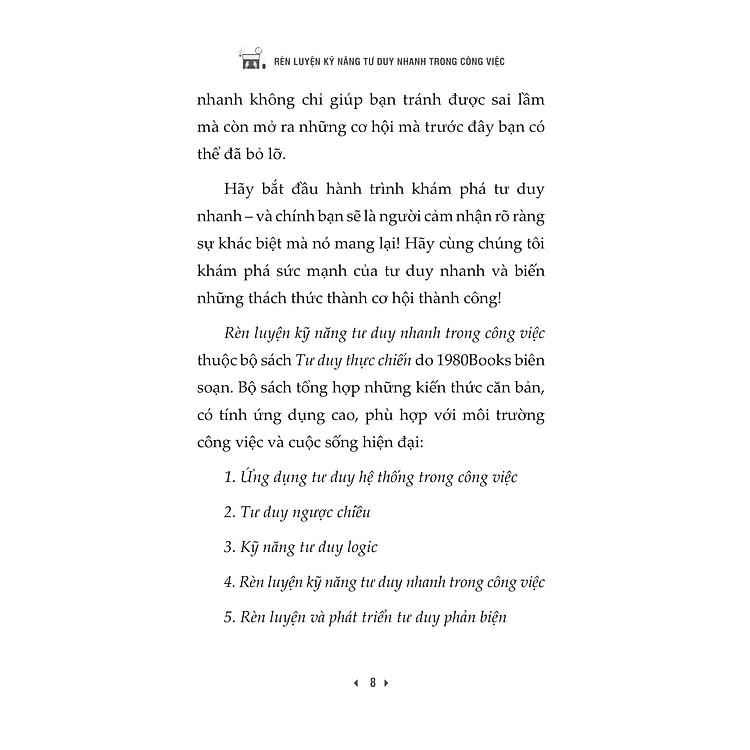 Rèn Luyện Kỹ Năng Tư Duy Nhanh Trong Công Việc - Ảnh 7