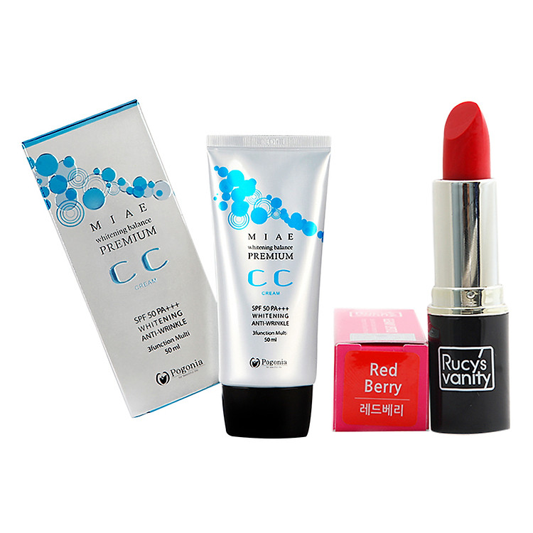 Bộ Trang Điểm Kem Nền Rucy's Vanity Premium LK-CCLP02