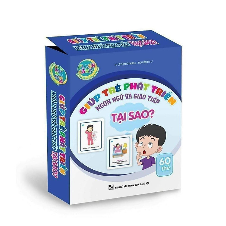 Bộ Thẻ giúp bé phát triển ngôn ngữ và giao tiếp - chủ đề: Tại sao?
