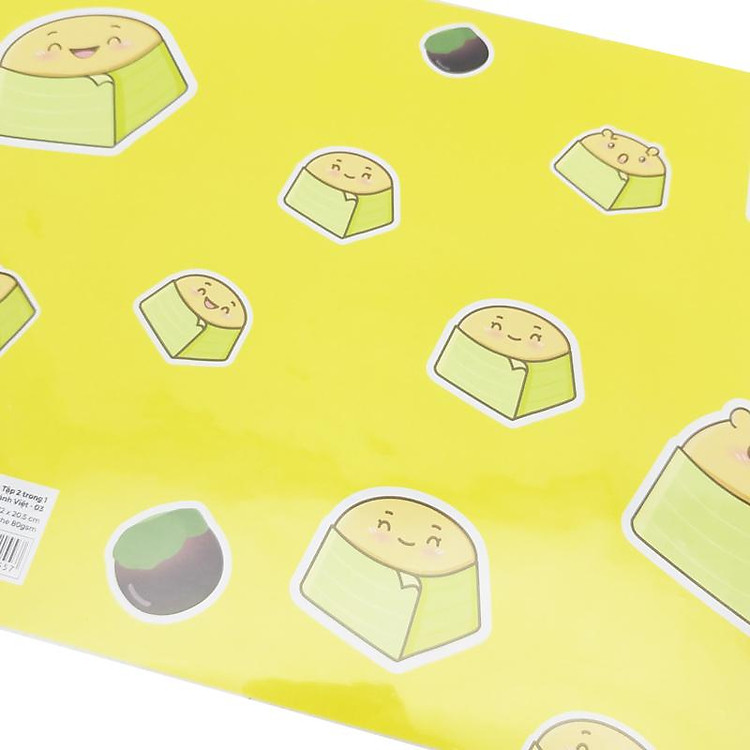 Giấy Bao Tập 2 Trong 1 Bìa Kiếng (5 cái) - Ảnh 3