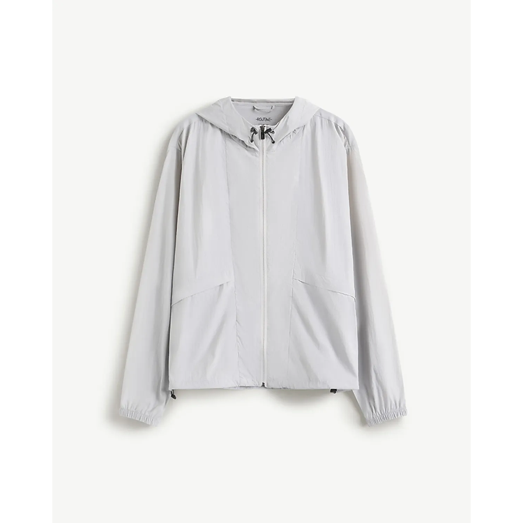 Áo khoác gió mềm có mũ khoá kéo màu Xám . Regular - ROUTINE 10F24WJA005 | ROUTINE CÀ MAU