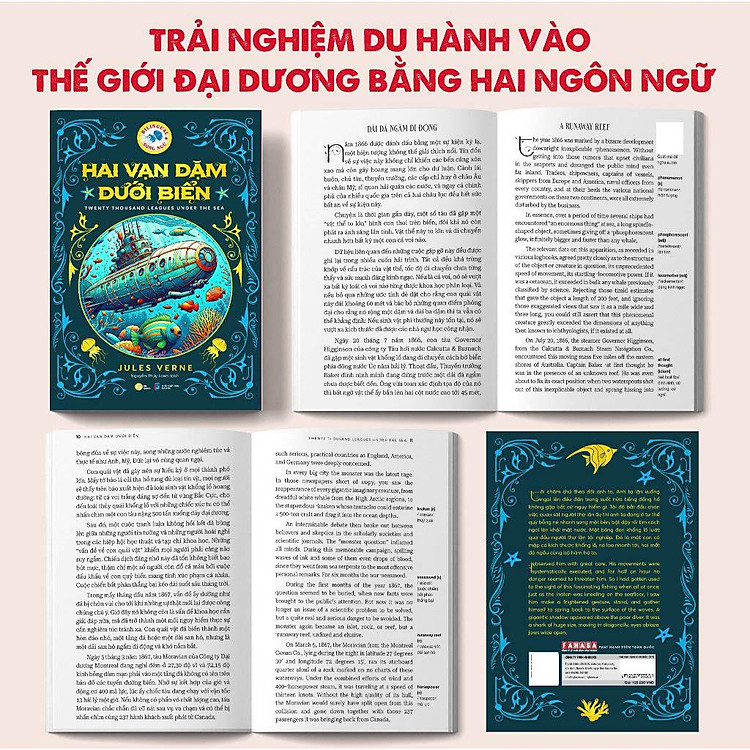 Hai Vạn Dặm Dưới Biển - Twenty Thousand Leagues Under The Sea (Song Ngữ) - Ảnh 3