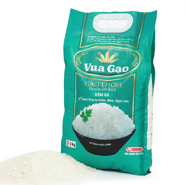 Gạo Sạch Vua Gạo Đậm Đà 5kg
