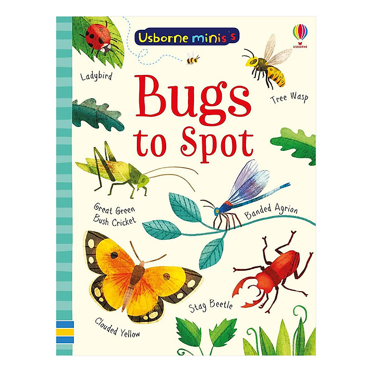 Sách Bugs to Spot - Usborne Minis