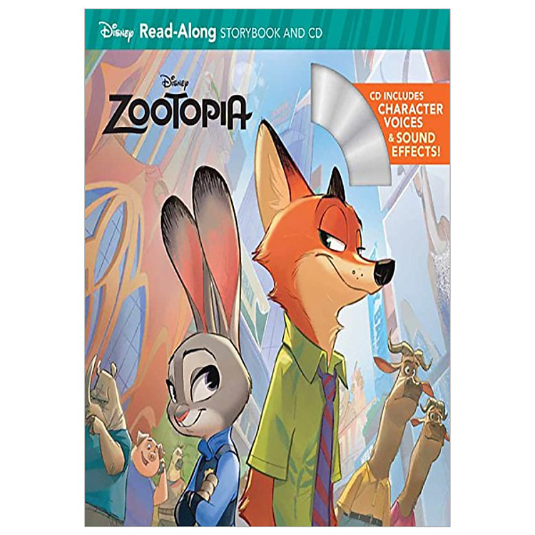 Zootopia Read-Along Storybook & CD (Read-Along Storybook and CD)