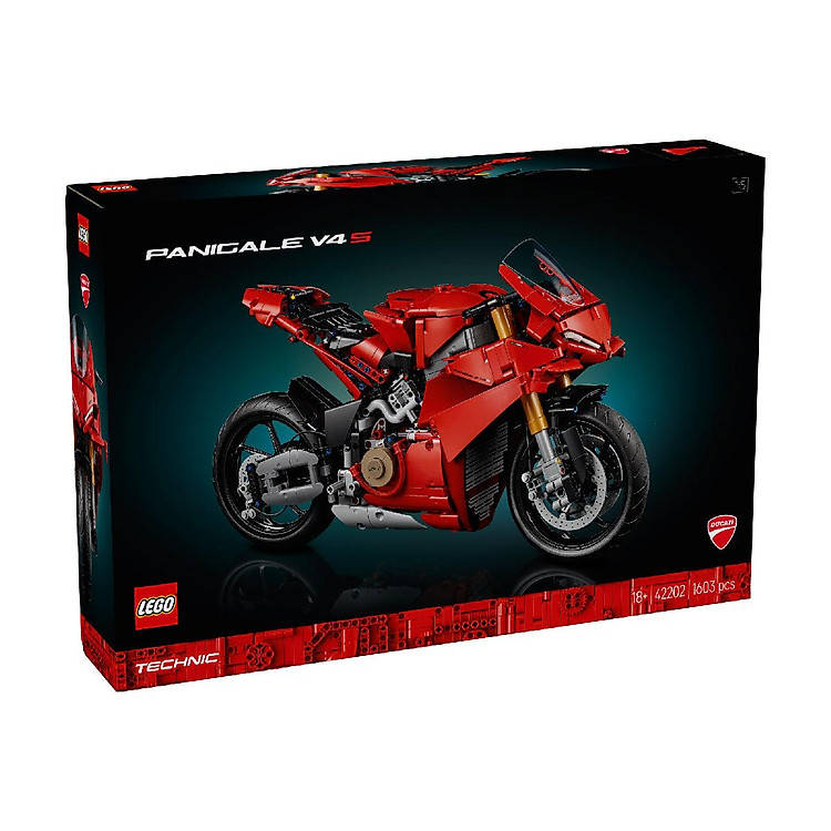 LEGO TECHNIC 42202 Đồ Chơi Lắp Ráp Xe Moto Ducati (1603 chi tiết)