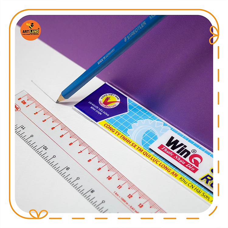 Thước thẳng 30cm WinQ C30