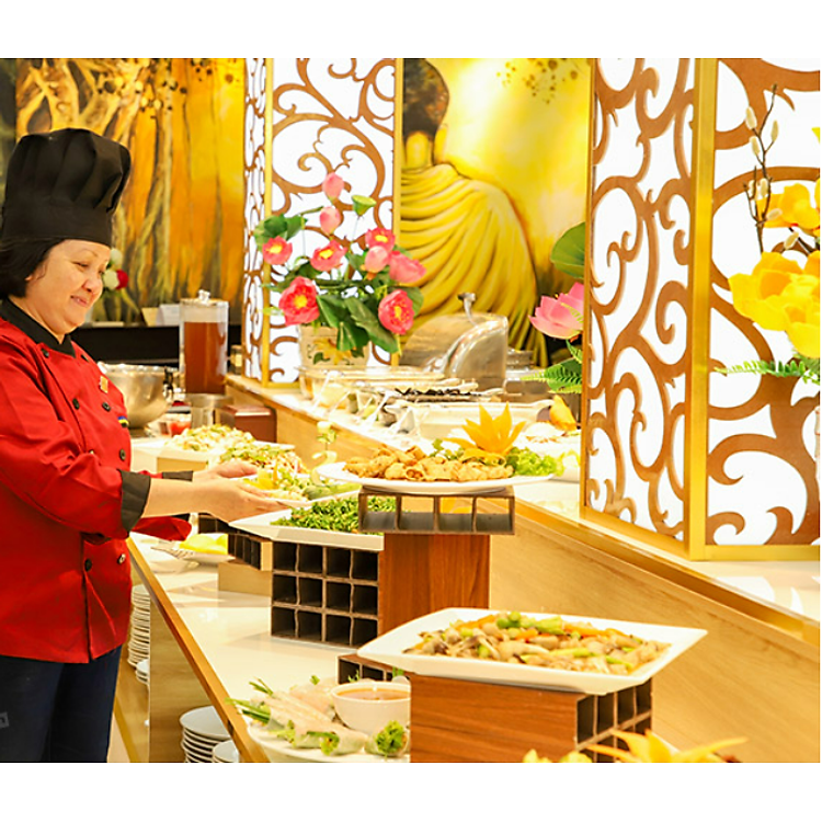 Nhà Hàng Tâm Ngọc - Buffet Chay Trưa Thứ 2 - Thứ 6 Hơn 40 Món