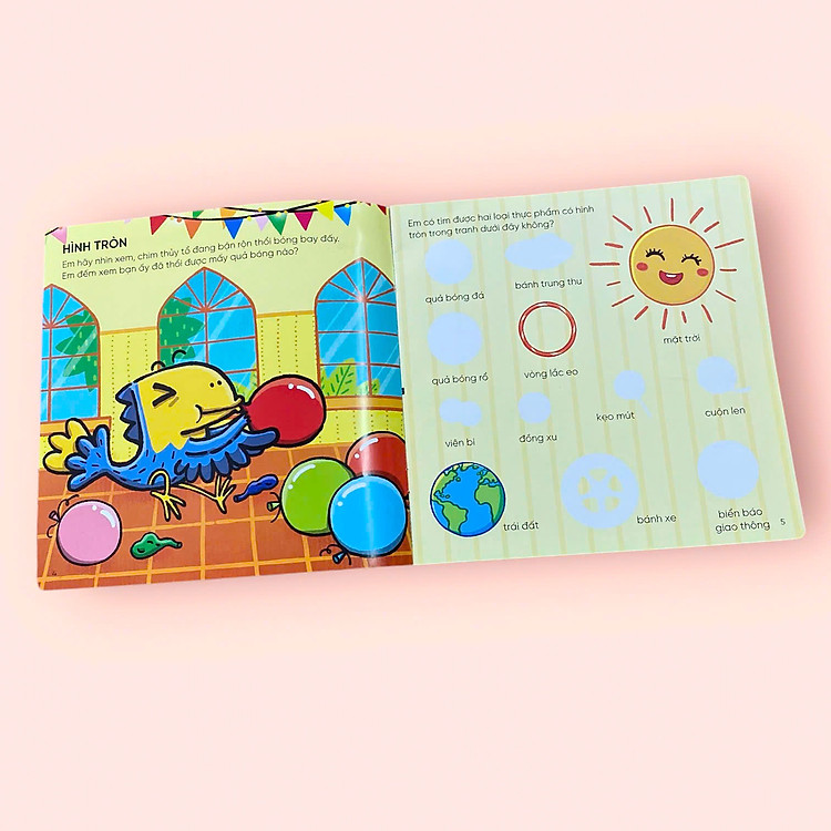 Bóc Dán Thông Minh Rèn Luyện IQ - Bông Hoa Đỏ - Ảnh 2