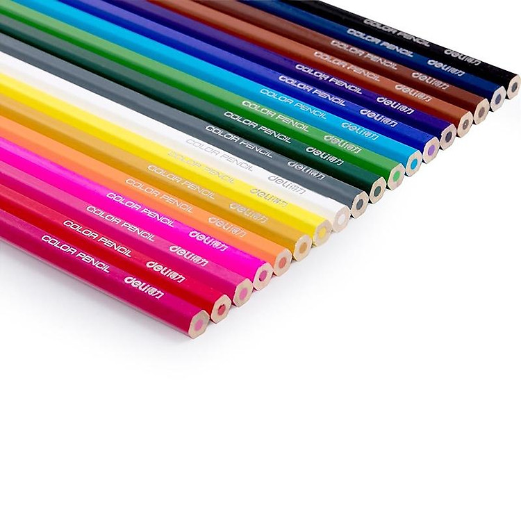 Bút Chì Màu Deli 7013 (18 chiếc) - Ảnh 5