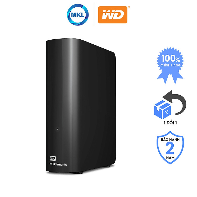 Ổ Cứng Di Động WD Elements 4TB/6TB/8TB/10TB/12TB/14TB 3.5 in.ch Hàng Chính Hãng